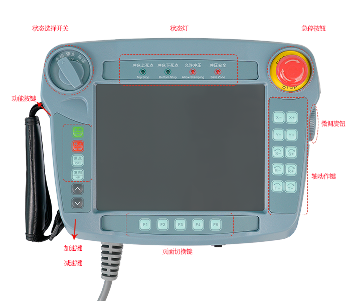 冲压机械手控制系统手控器 冲压机械手控制系统手控器